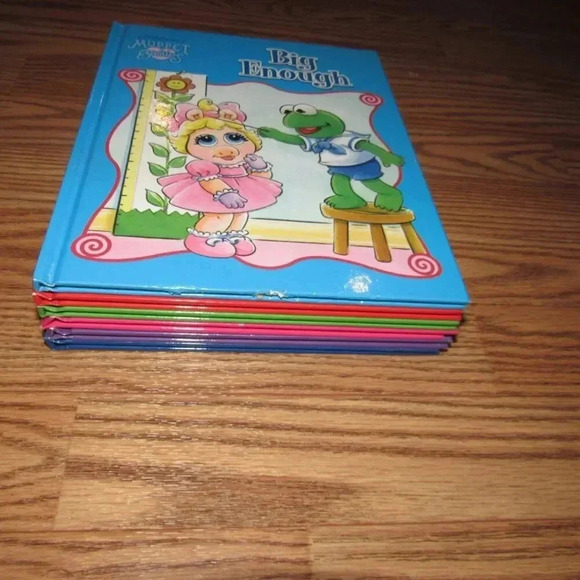 Jim Henson MUPPET BABIES Set of 6 Books~Big Enough, I Can Help, Bean’s Boo-Boo+ - Picture 4 of 4
